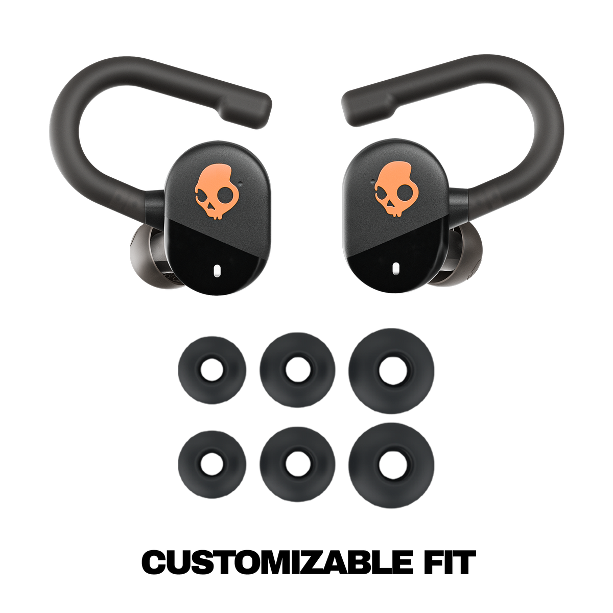 Black/Orange