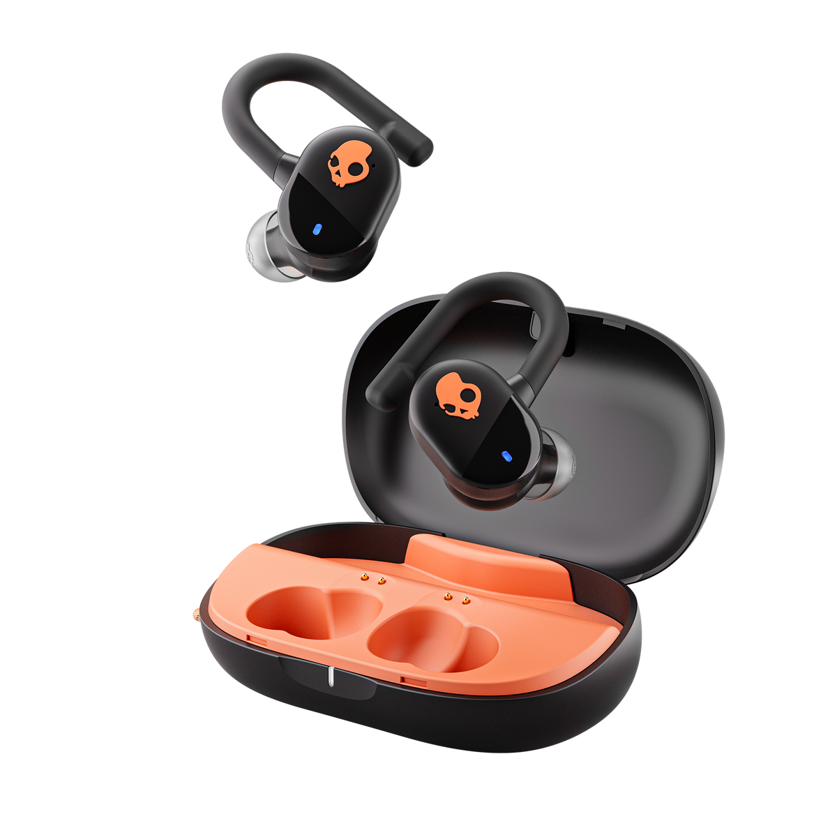 Black/Orange